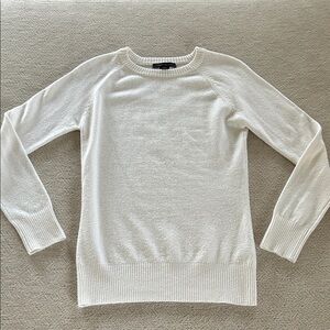 French Connection Cream Crew Neck Sweater